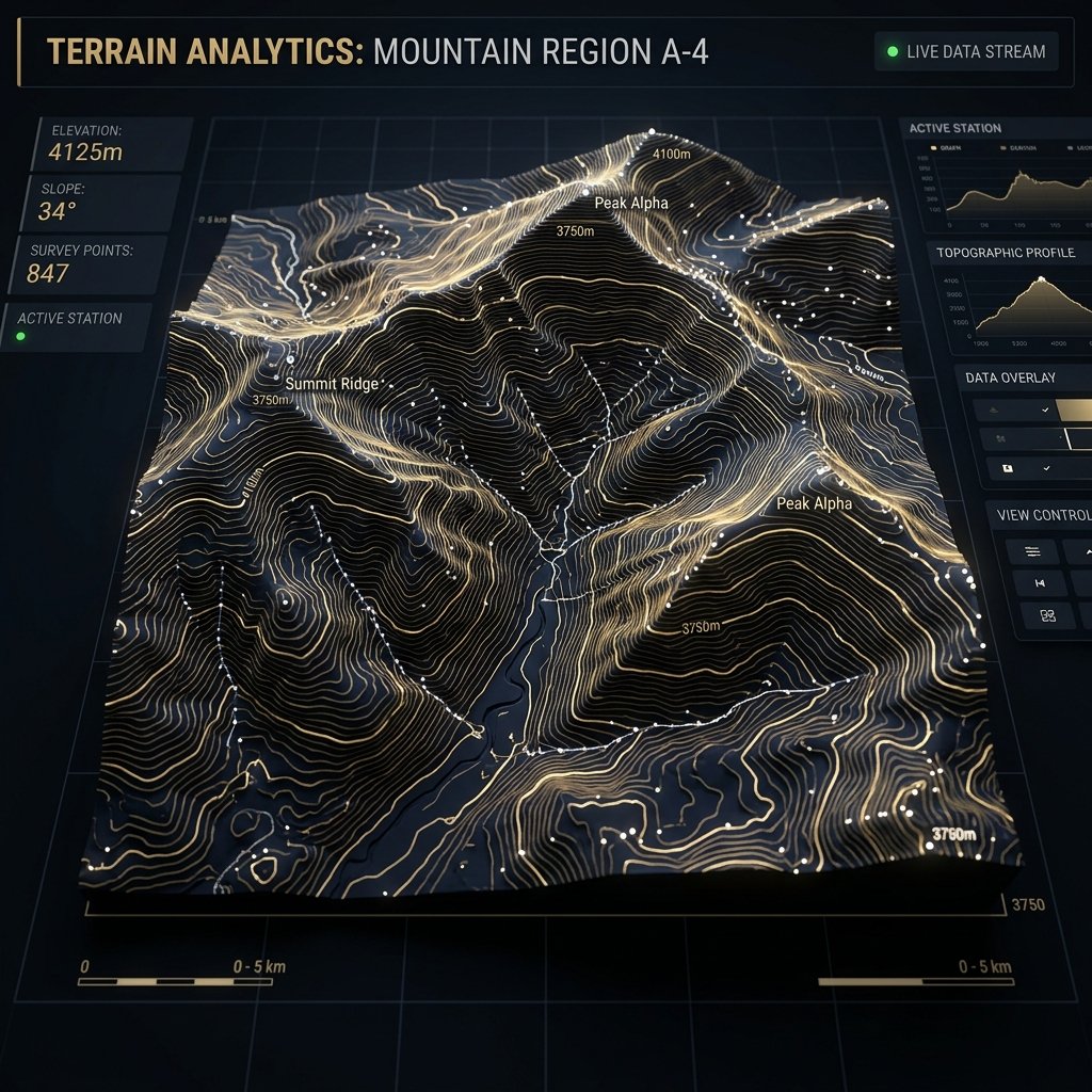 LUCRUM 3D Project Map